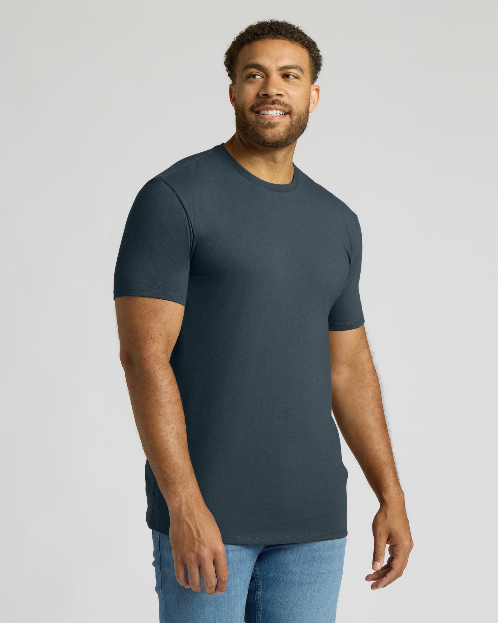 T-shirt col rond classique Tall – Lot de 3 – Image 4