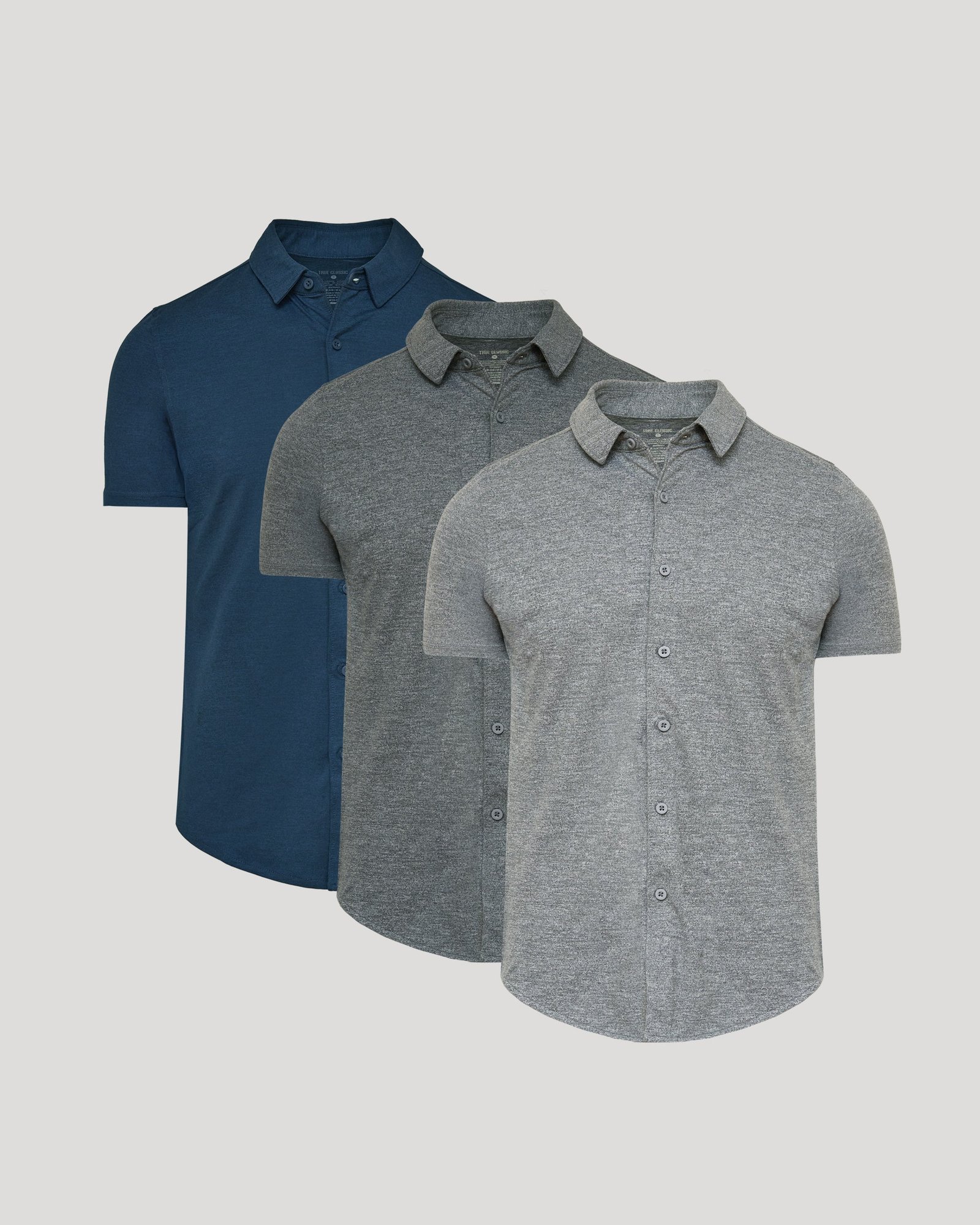 Chemise en maille confort manches courtes – Lot de 3
