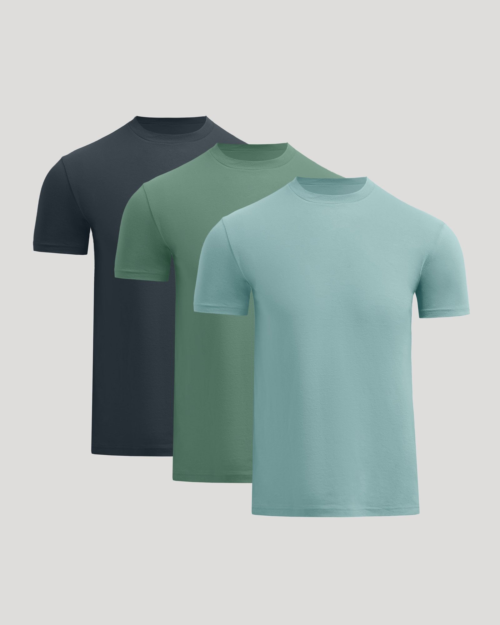 T-shirt col rond classique – Lot de 3