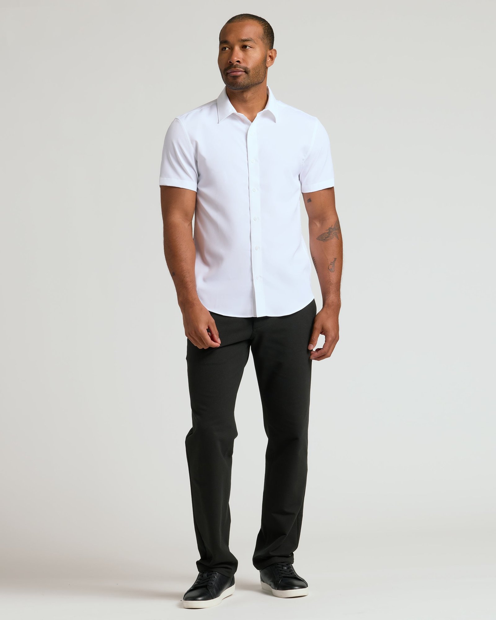 Chemise habillée technique manches courtes, assortiment essentiel – Lot de 3 – Image 2