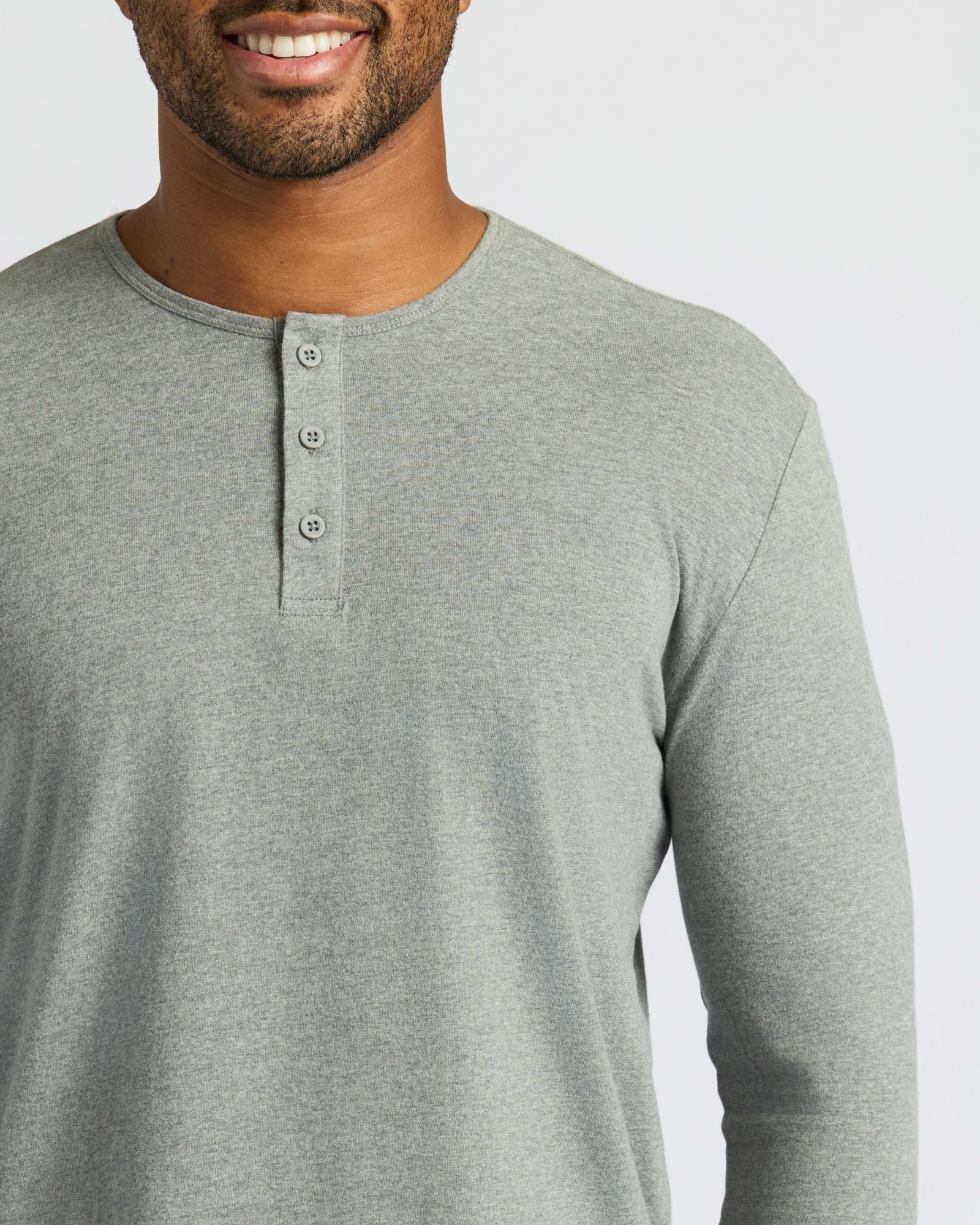 Henley classique manches longues – Lot de 3 – Image 3